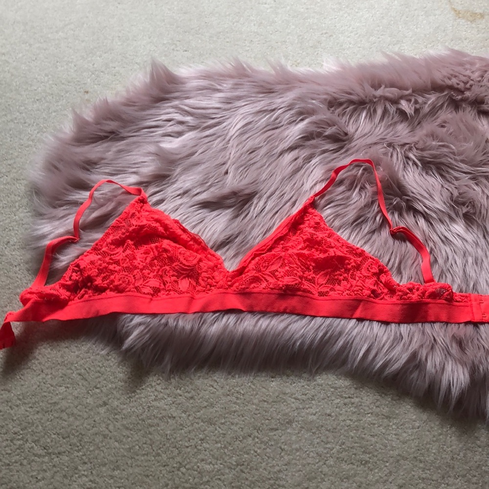 Orange bralette